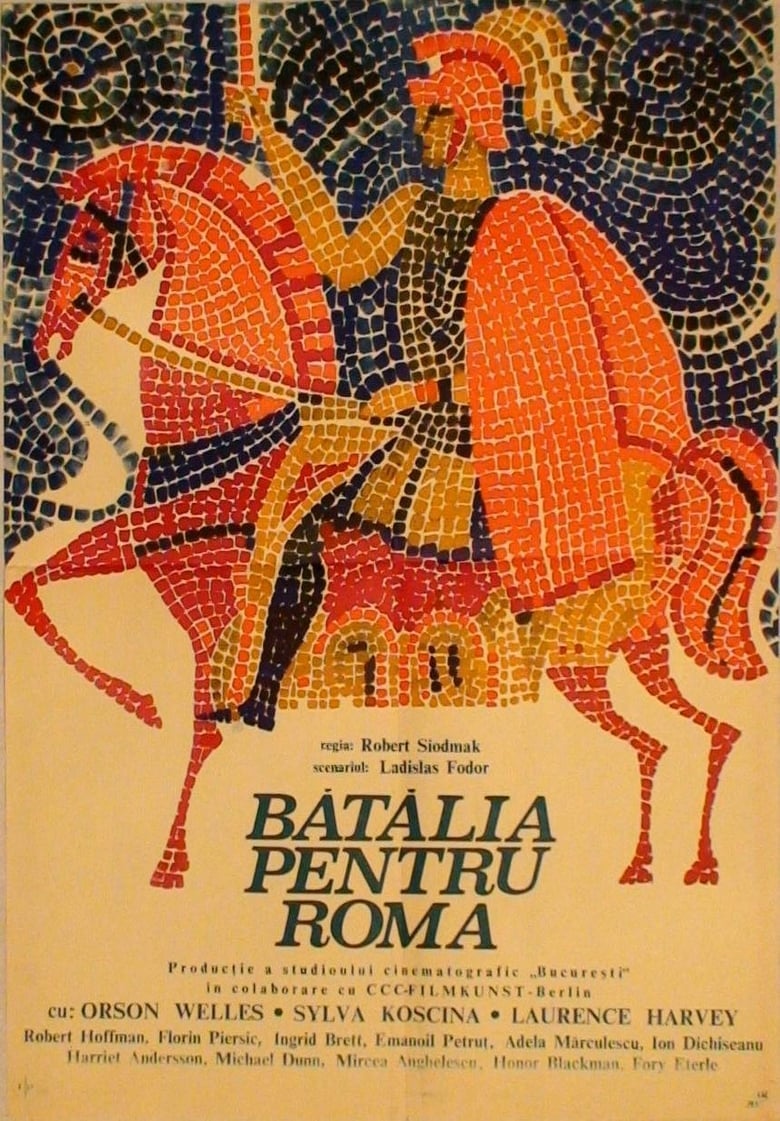 plakát Film Boj o Řím I.