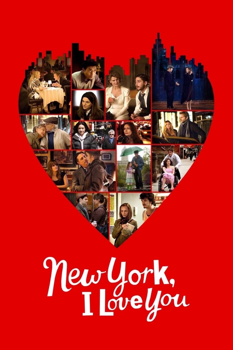 Plakát pro film “New Yorku, miluji Tě!”
