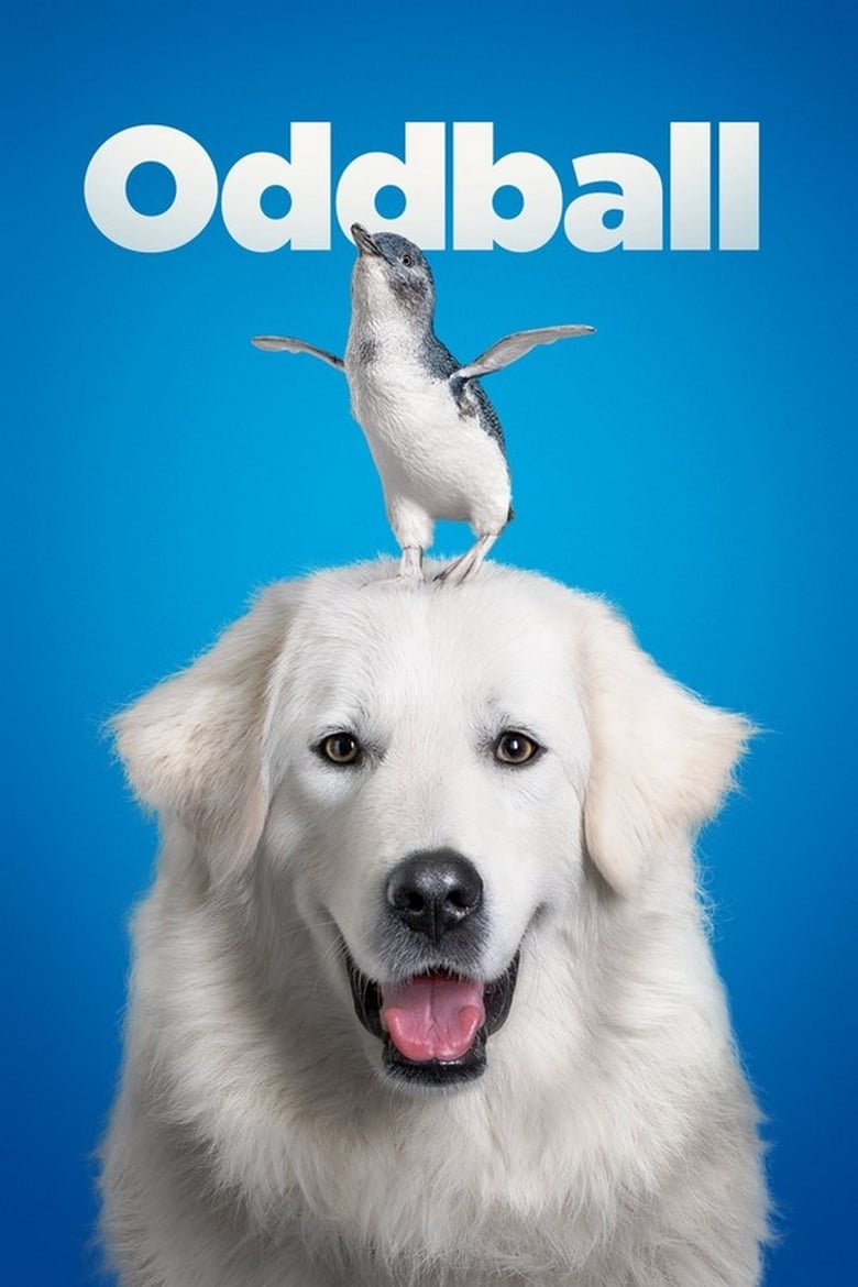 Plakát pro film “Oddball a tučňáci”