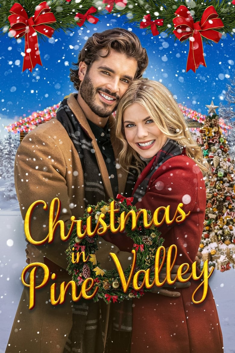 Plakát pro film “Christmas in Pine Valley”