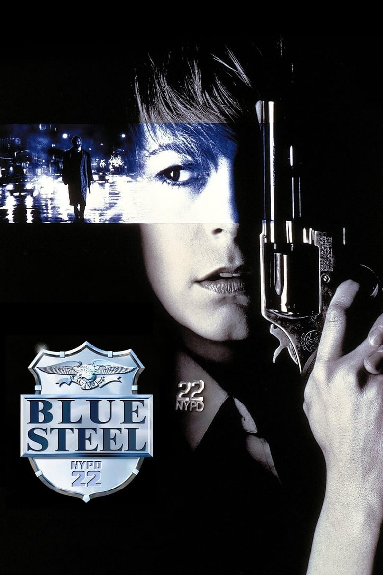 Plakát pro film “Modrá ocel”