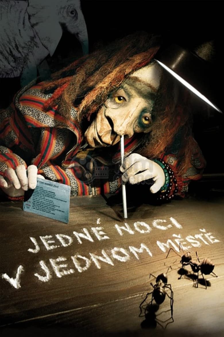 Plakát pro film “Jedné noci v jednom městě”