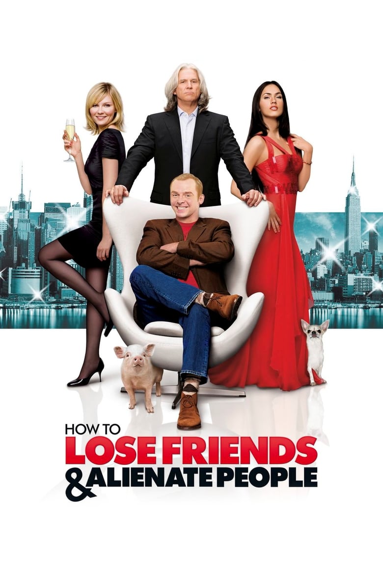 Plakát pro film “Jak se zbavit přátel a zůstat úplně sám”