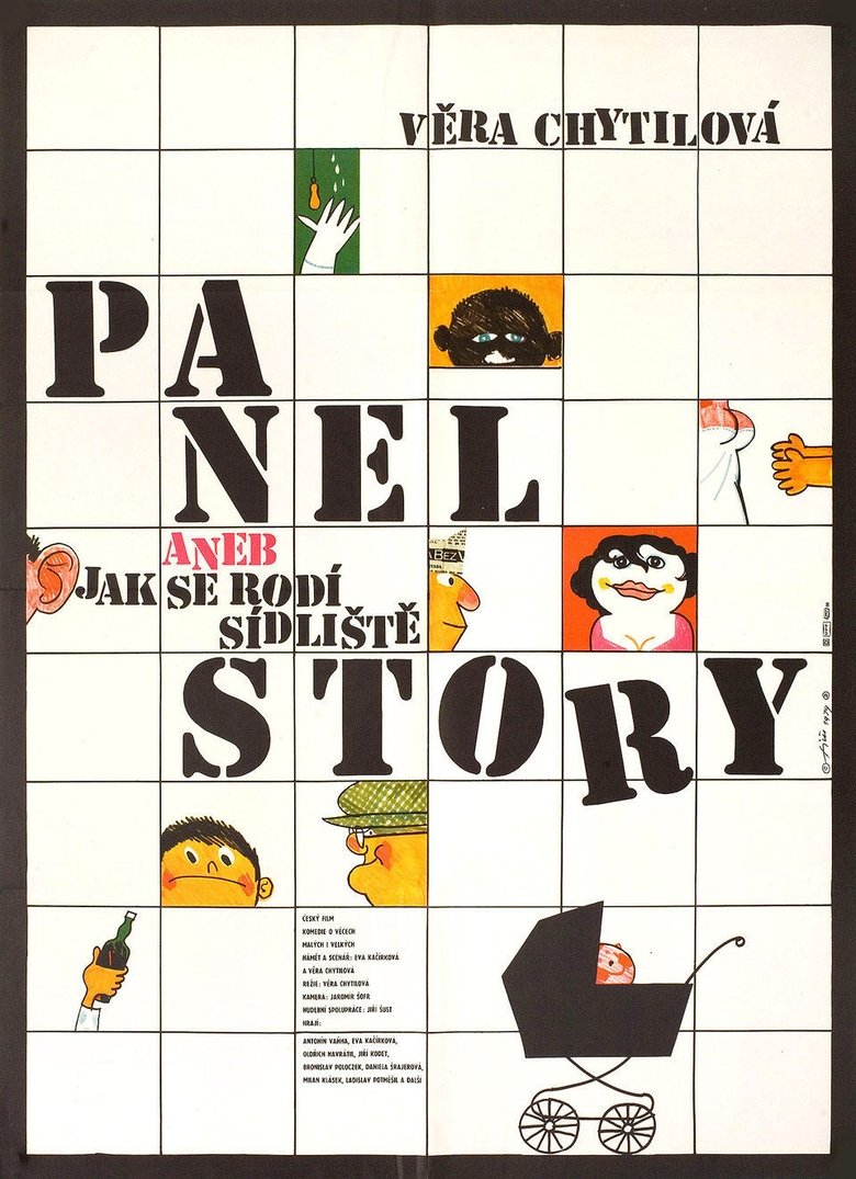 Plakát pro film “Panelstory aneb Jak se rodí sídliště”