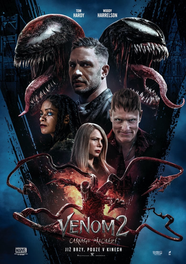 Plakát pro film “Venom 2: Carnage přichází”