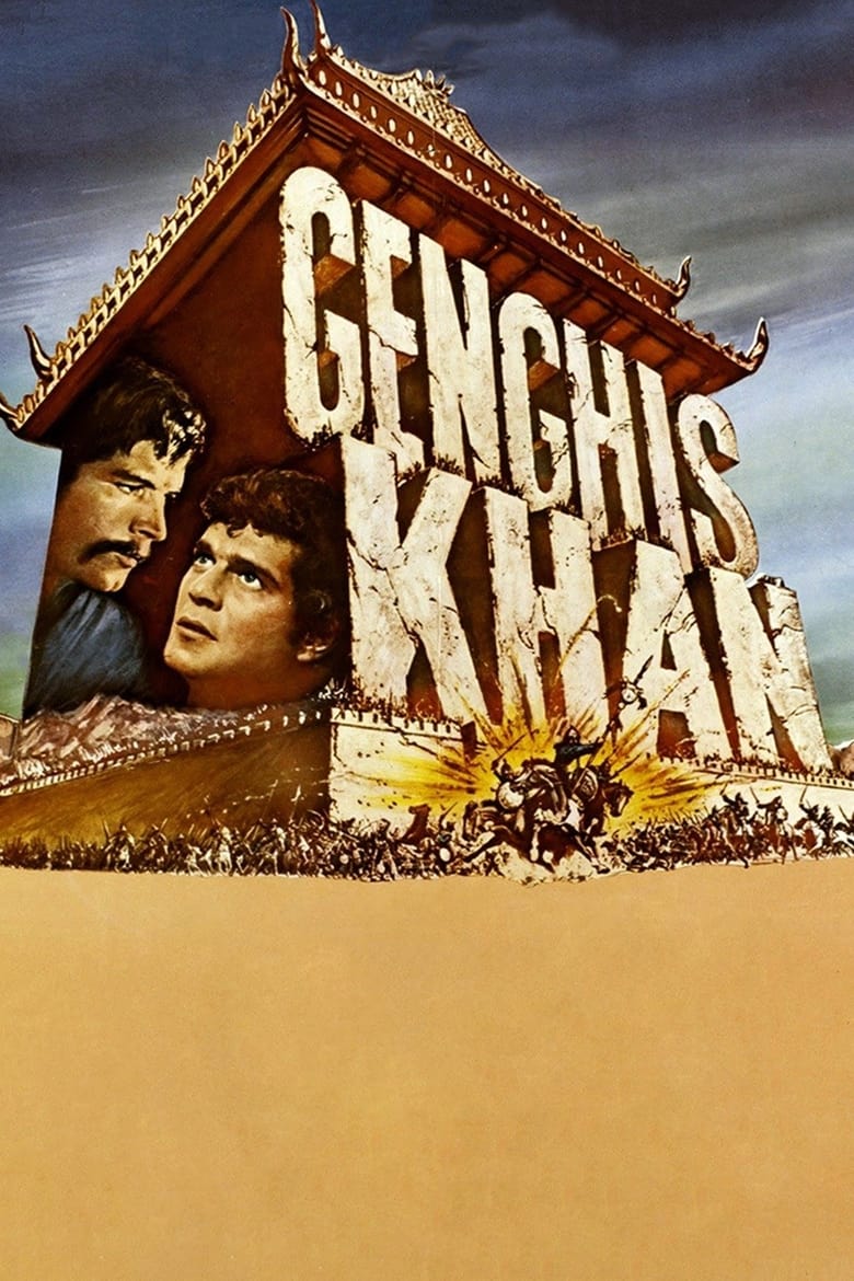 Plakát pro film “Čingischán”