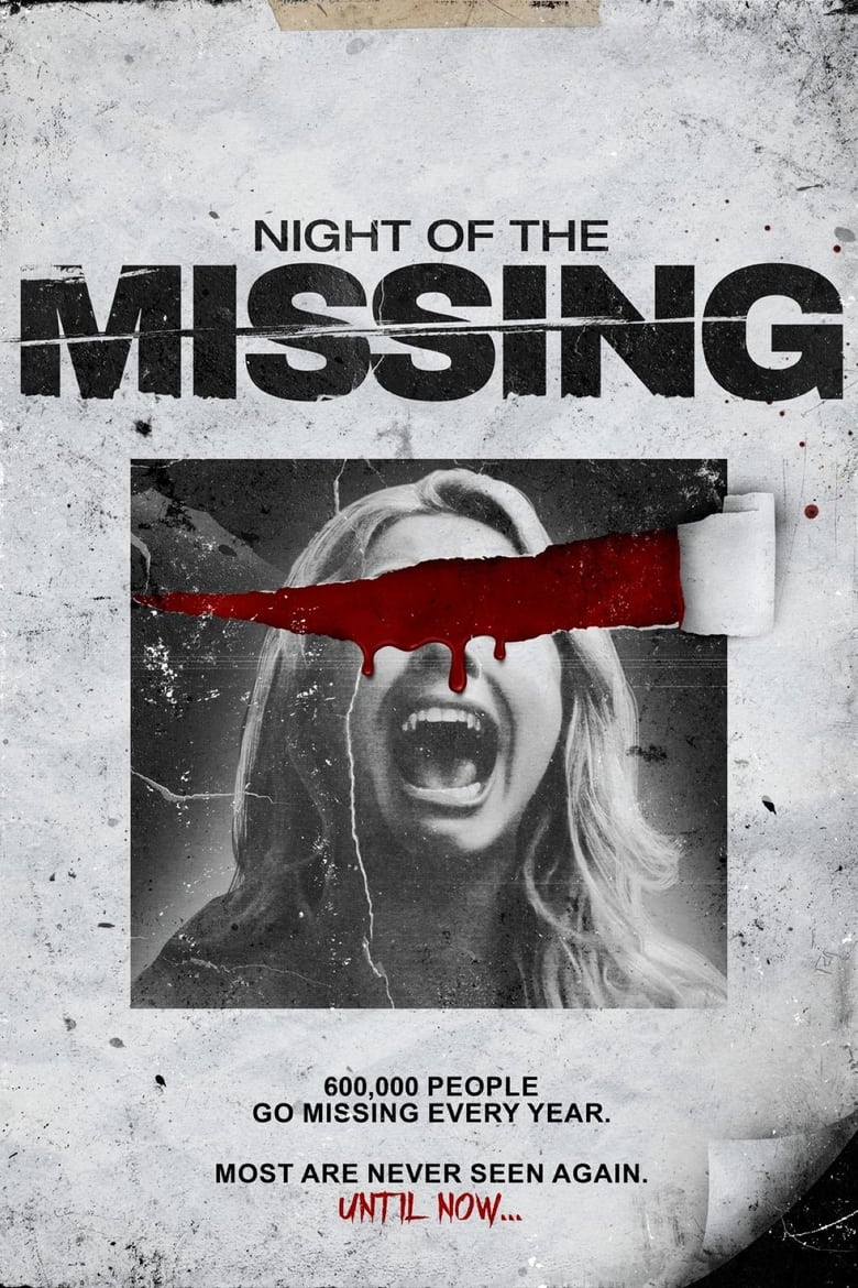 Plakát pro film “Night of the Missing”
