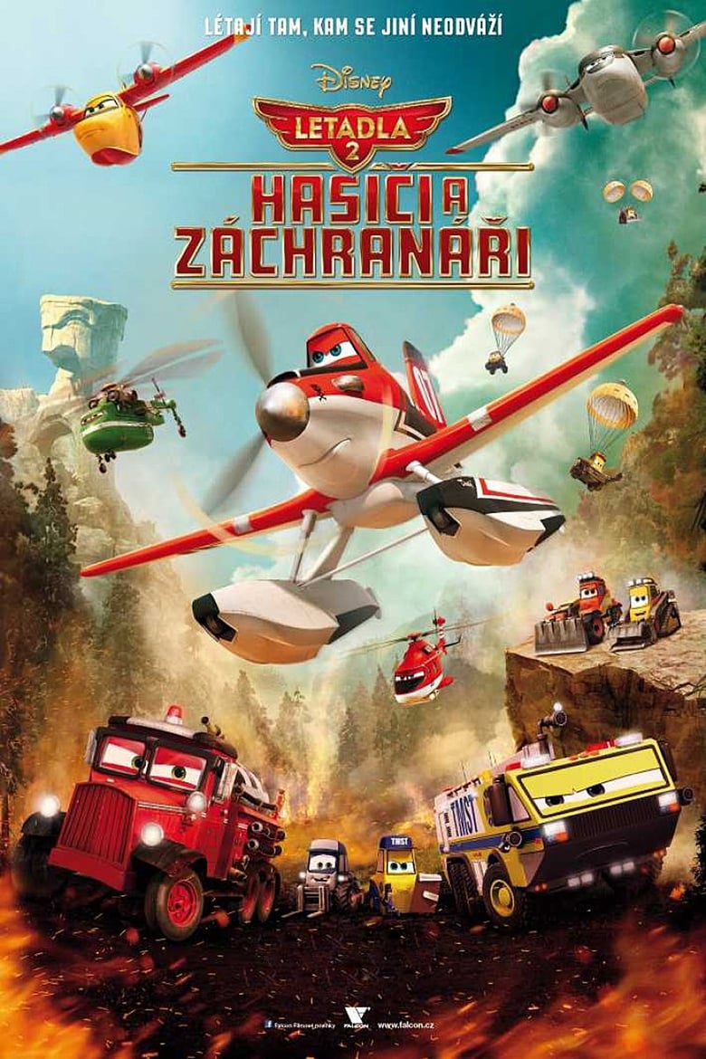 Plakát pro film “Letadla 2: Hasiči a záchranáři”