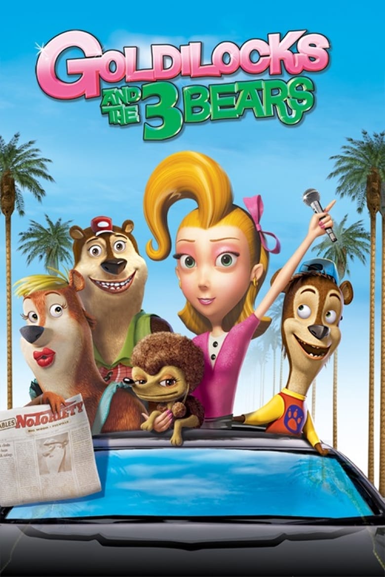 plakát Film Zlatovláska a 3 medvědi