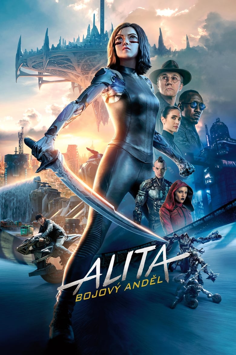 Plakát pro film “Alita: Bojový Anděl”