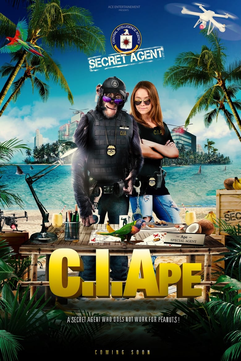 Plakát pro film “Opičí agent”
