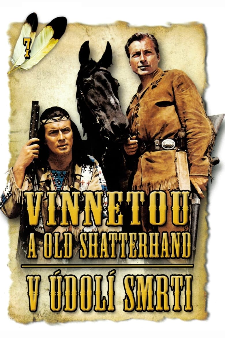 plakát Film Vinnetou a Old Shatterhand v údolí smrti