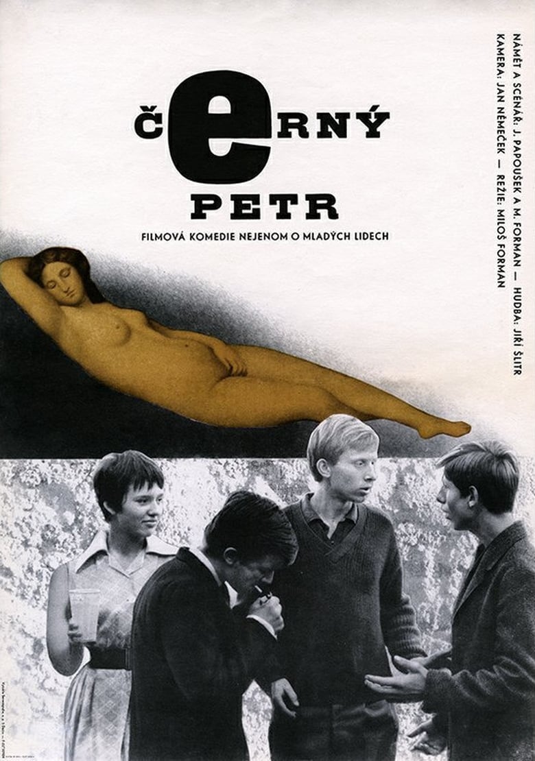 Plakát pro film “Černý Petr”