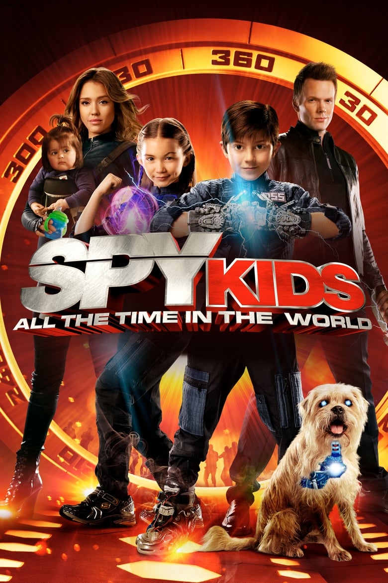 Plakát pro film “Spy Kids 4D: Stroj času”