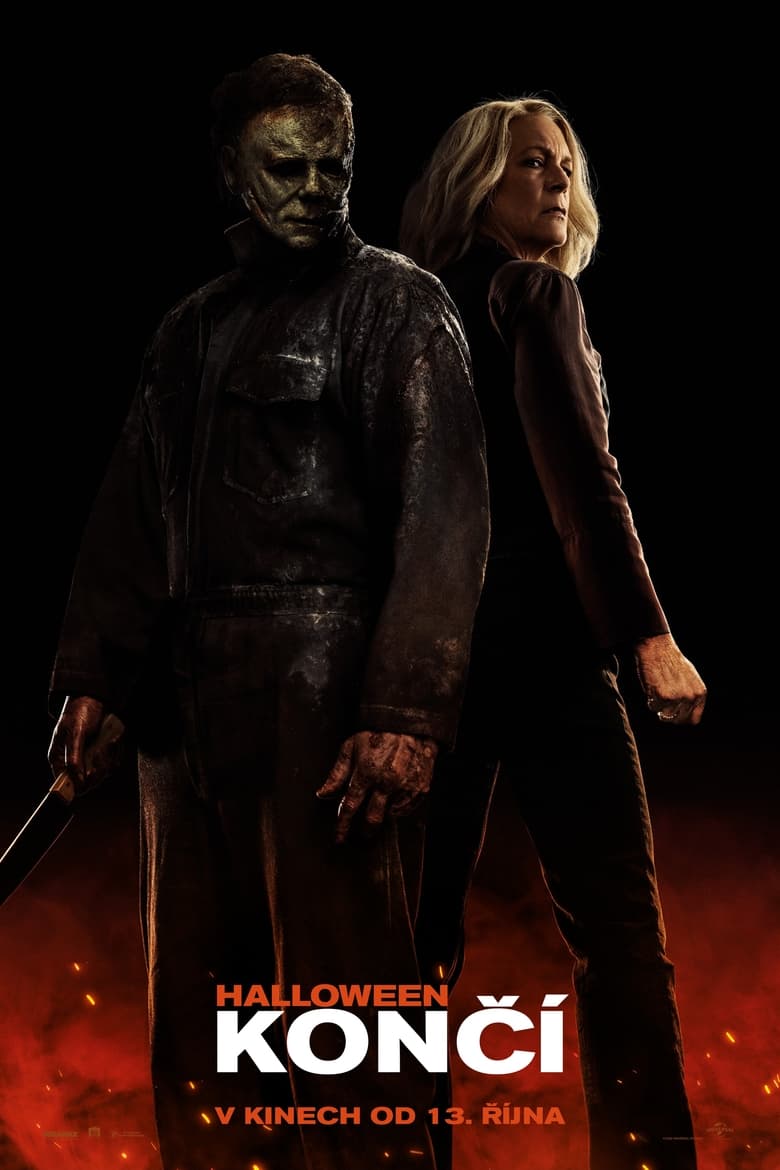 Plakát pro film “Halloween končí”