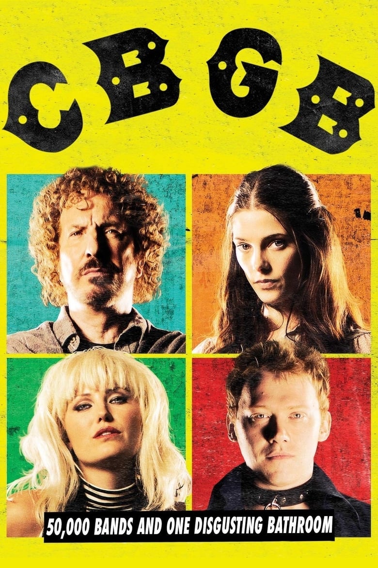 Plakát pro film “CBGB: Kolébka punku”