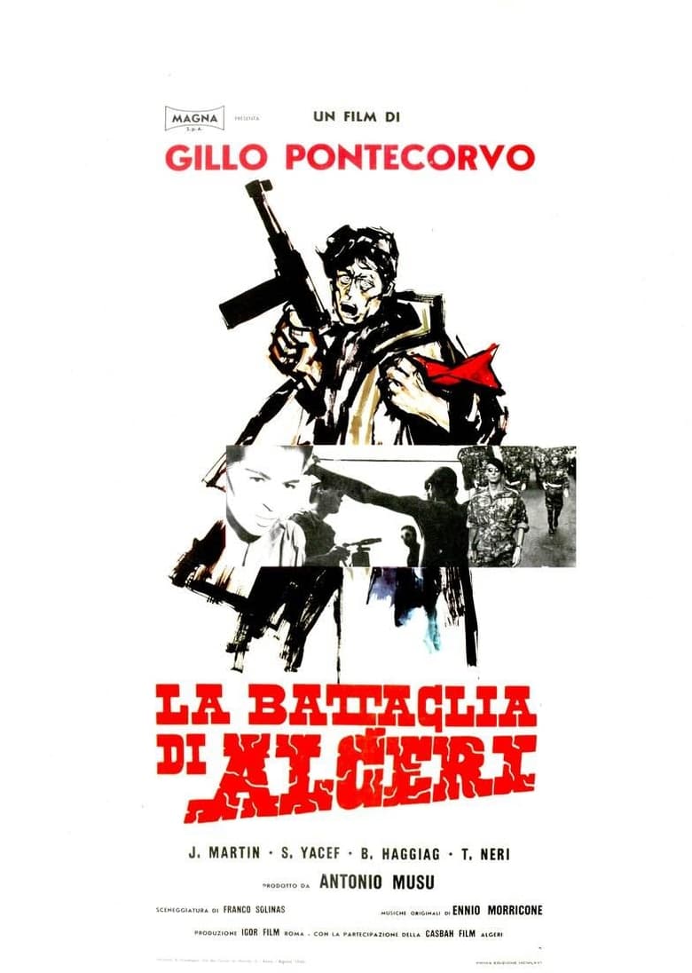 Plakát pro film “Bitva o Alžír”