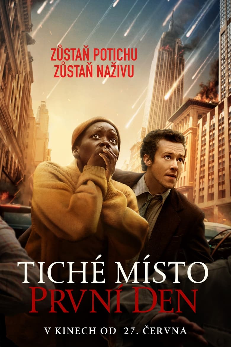 Plakát pro film “Tiché místo: První den”