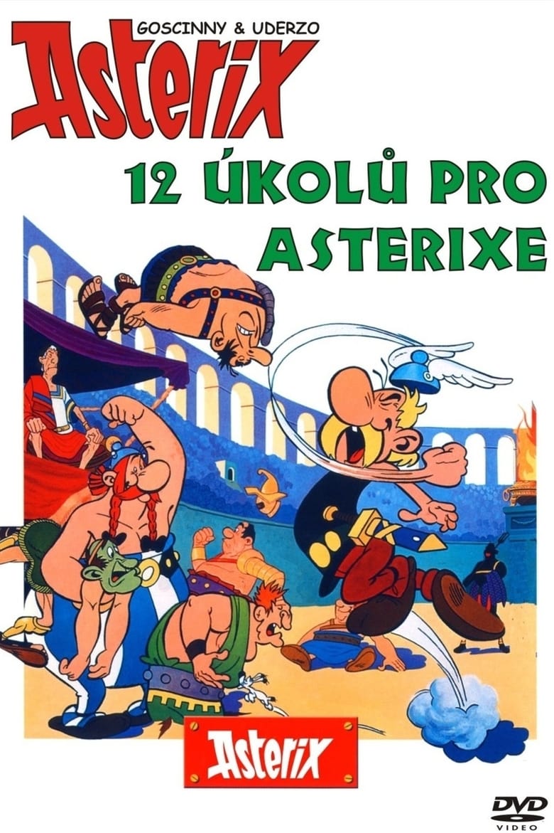 Plakát pro film “12 úkolů pro Asterixe”