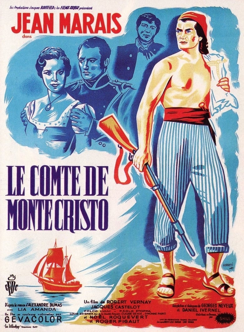 Plakát pro film “Hrabě Monte Christo”