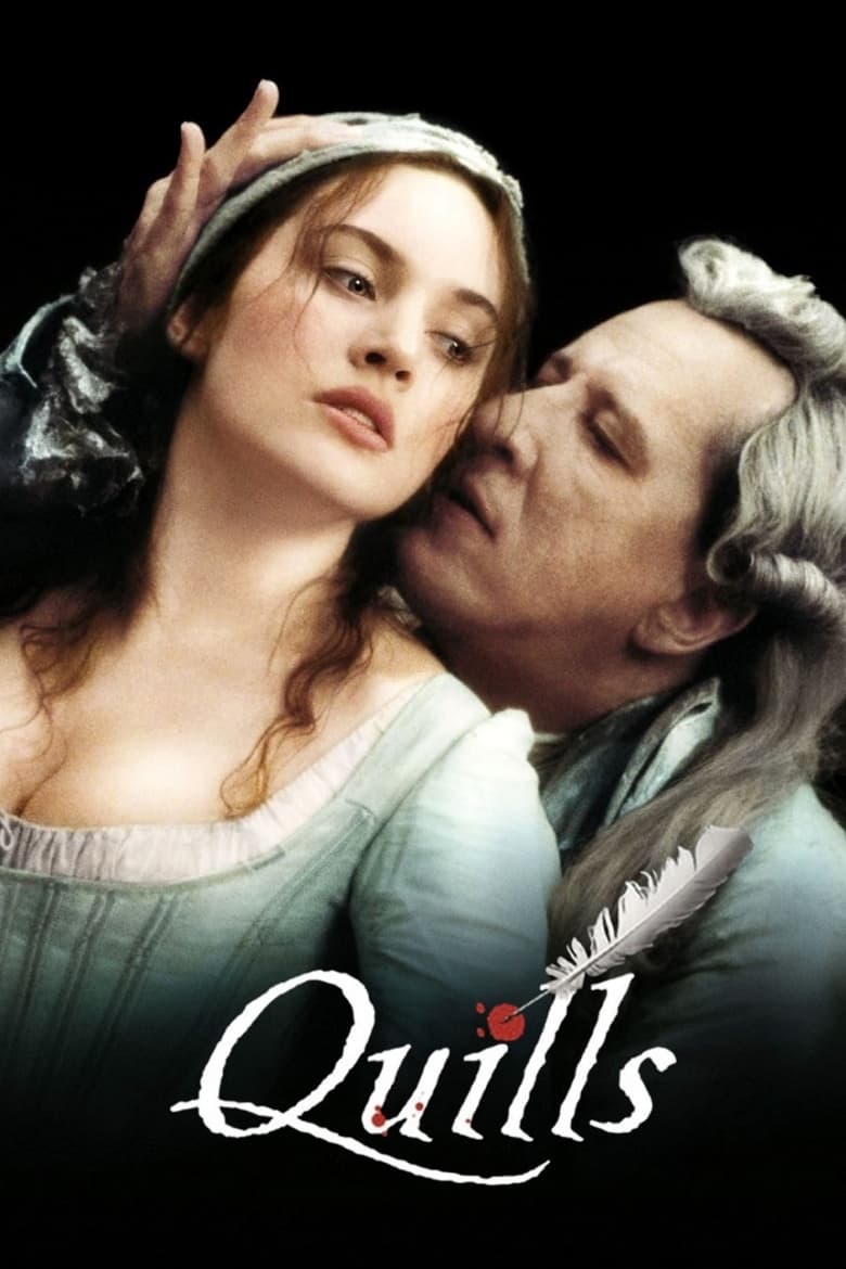 plakát Film Quills – Perem markýze de Sade
