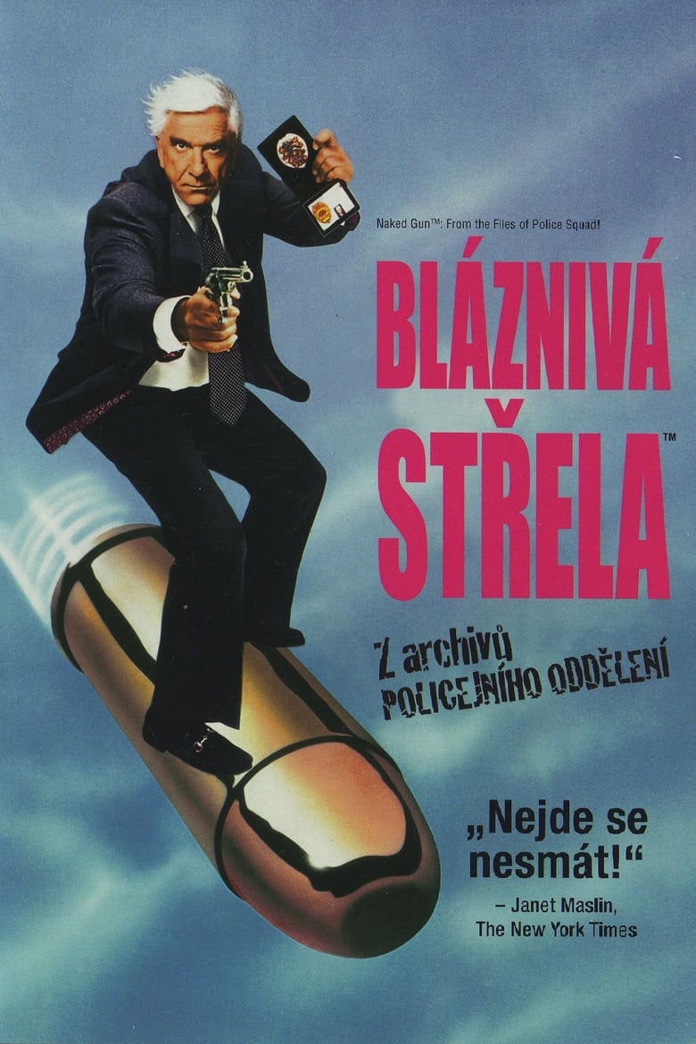 Plakát pro film “Bláznivá střela”