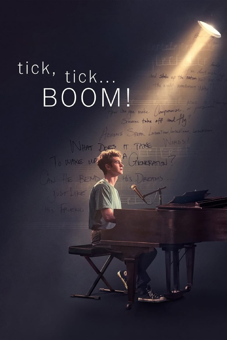 Plakát pro film “tick, tick…BOOM!”