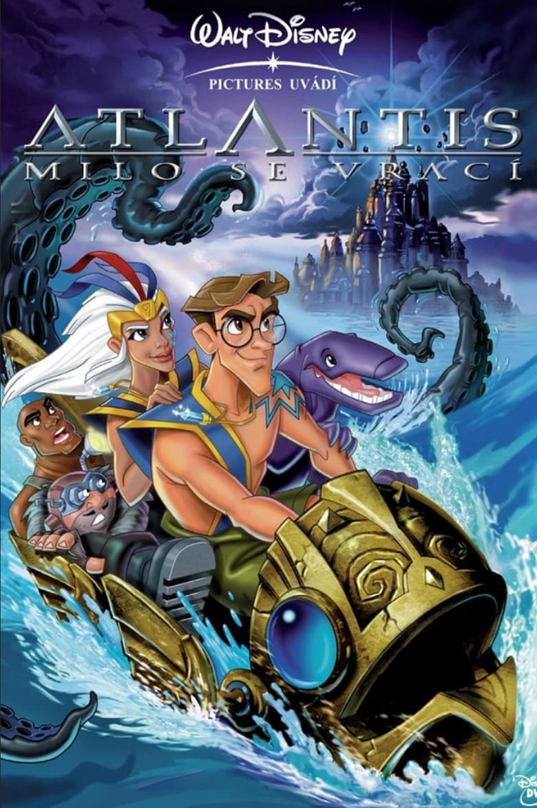 Plakát pro film “Atlantis: Milo se vrací”