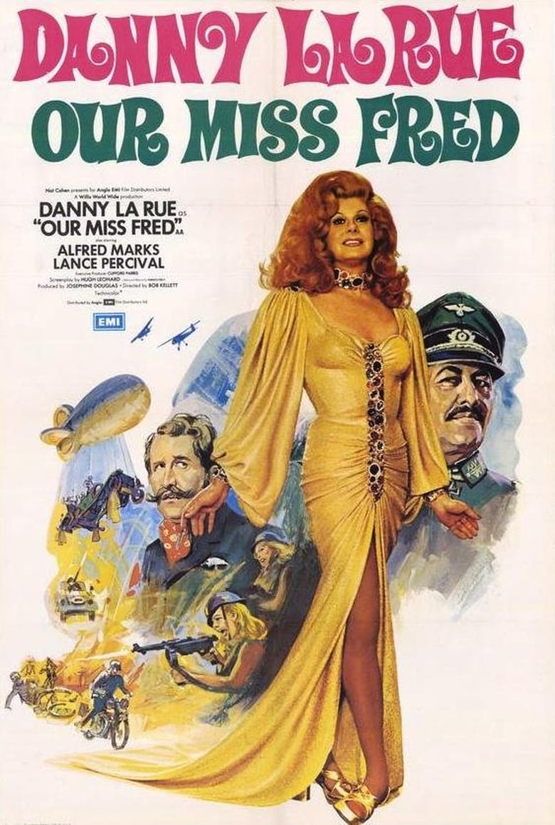 Plakát pro film “Naše slečna Fred”