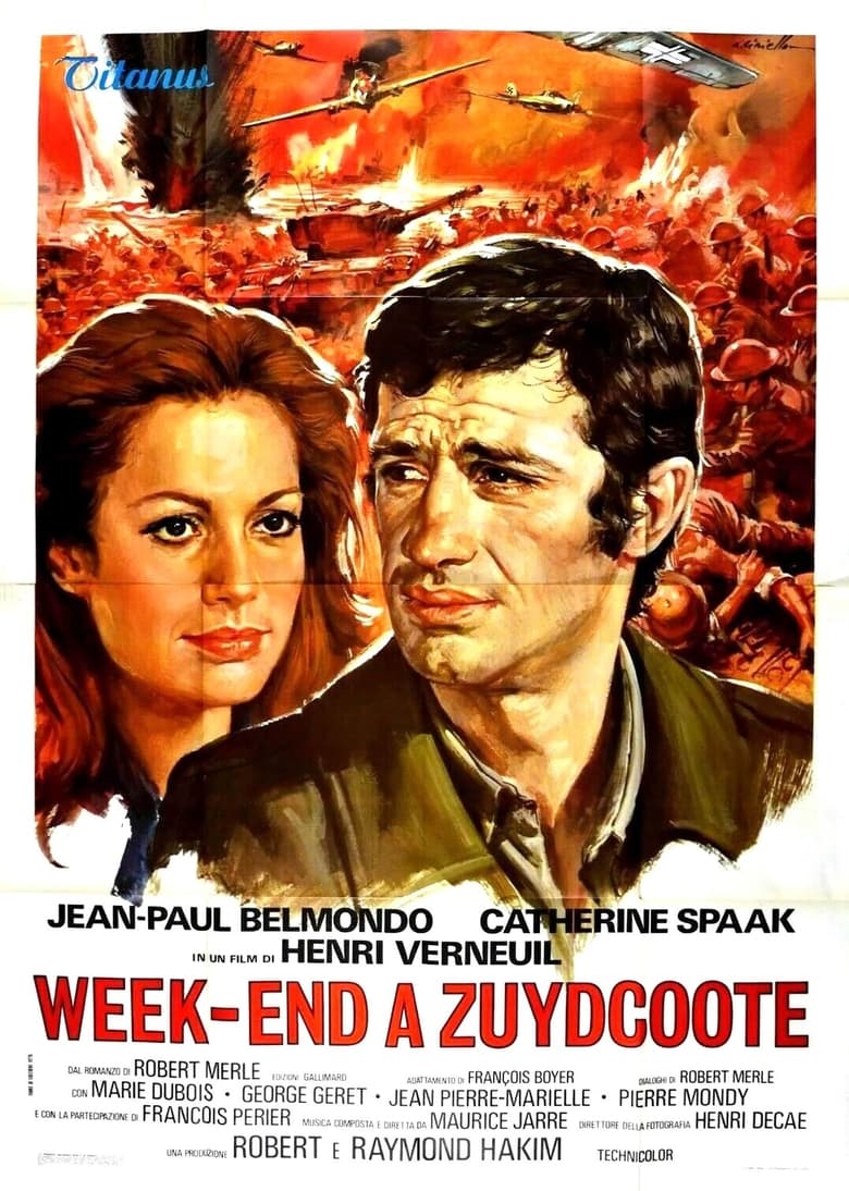 Plakát pro film “Víkend na Zuydcoote”