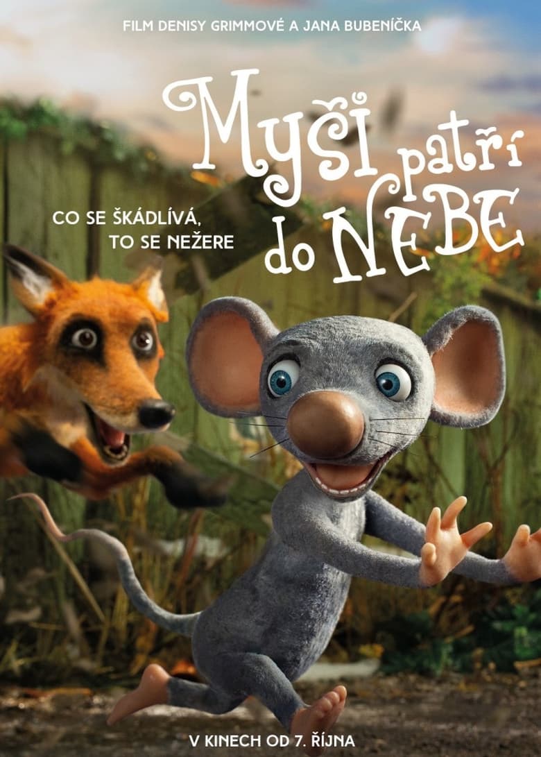 Plakát pro film “Myši patří do nebe”