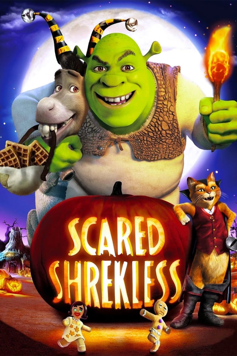 Plakát pro film “Scared Shrekless”