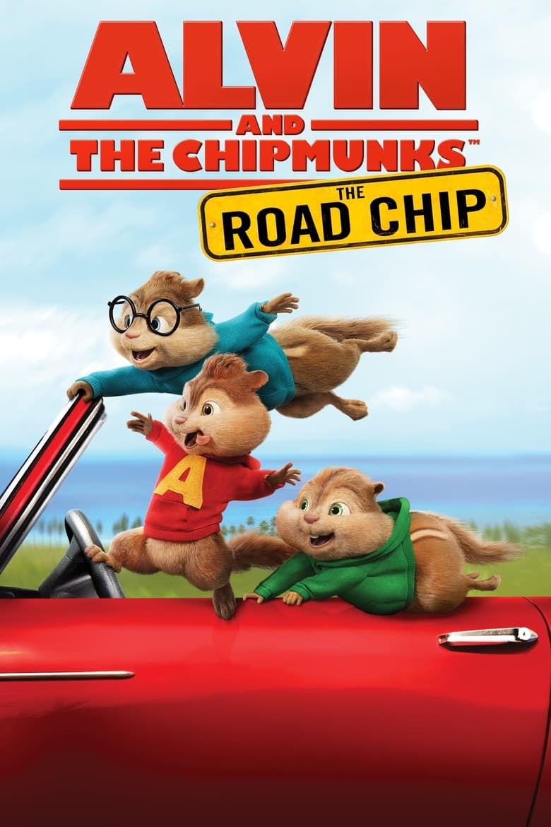 Plakát pro film “Alvin a Chipmunkové: Čiperná jízda”