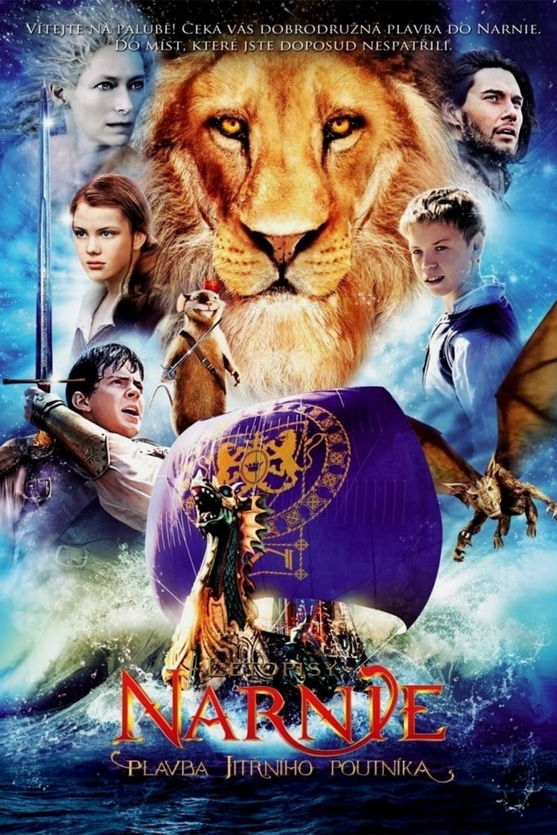 Plakát pro film “Letopisy Narnie: Plavba Jitřního poutníka”