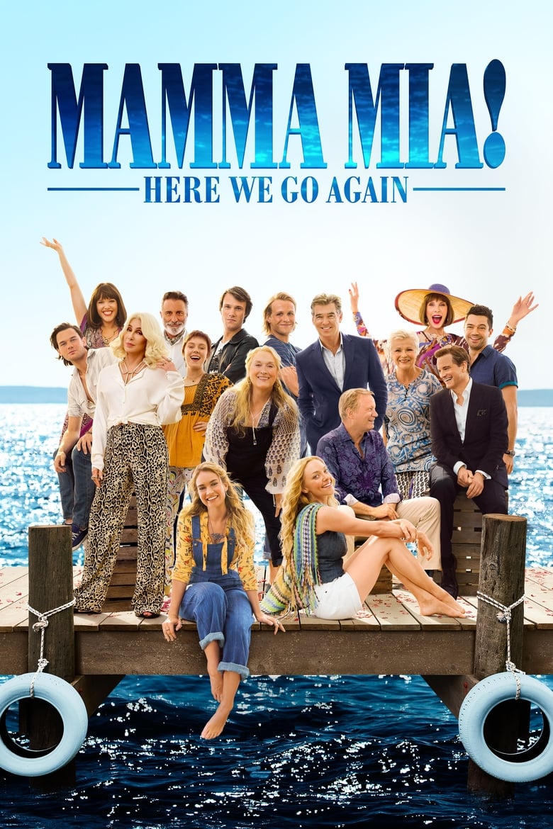 Plakát pro film “Mamma Mia! Here We Go Again”