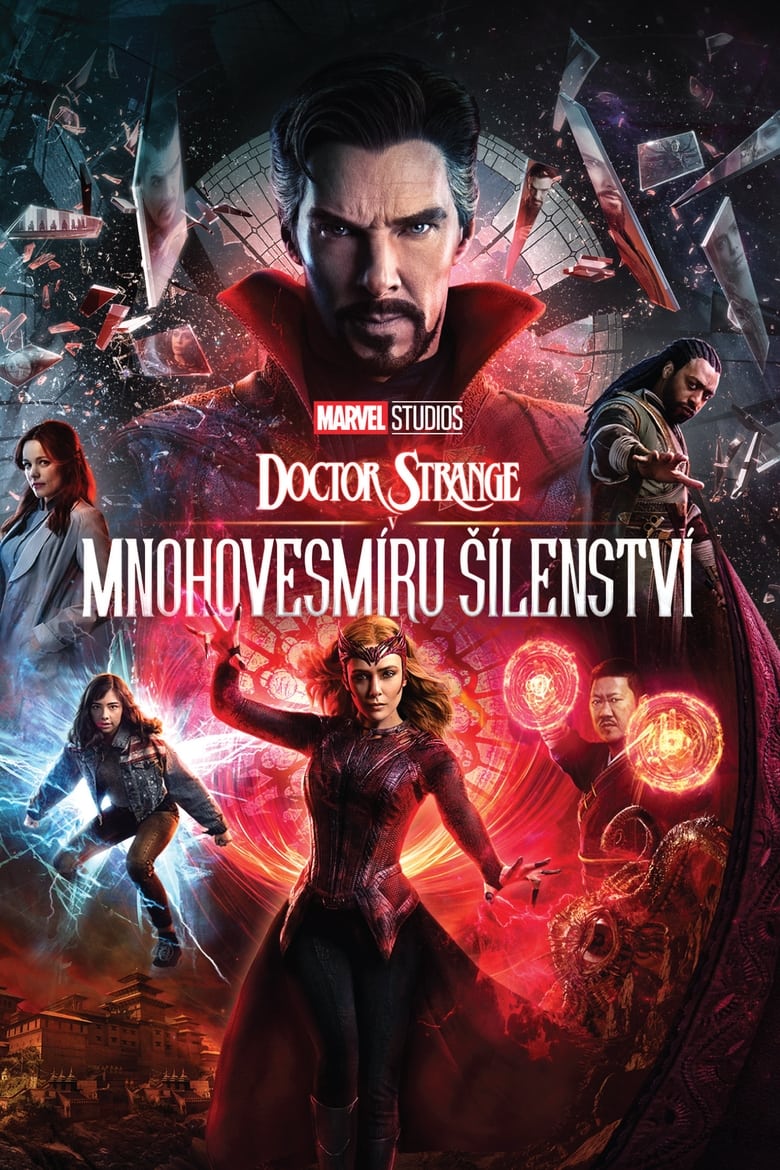Plakát pro film “Doctor Strange v mnohovesmíru šílenství”