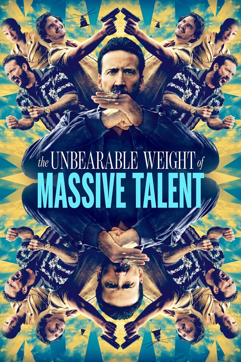 Plakát pro film “Nesnesitelná tíha obrovského talentu”