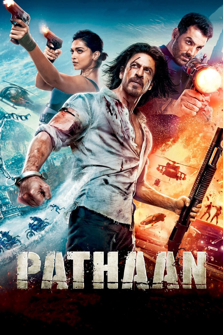 plakát Film Pathaan