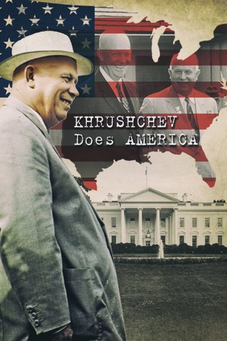 Plakát pro film “Jak si Chruščov podmanil Ameriku”