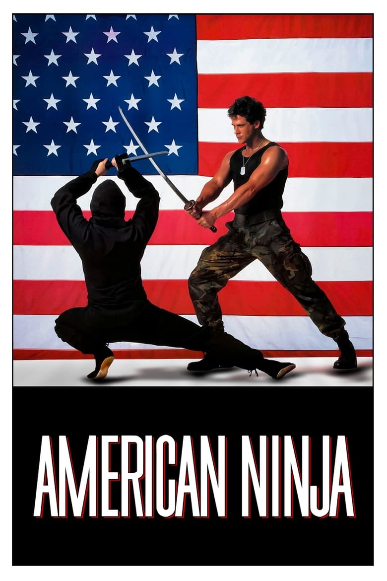 Plakát pro film “Americký ninja”