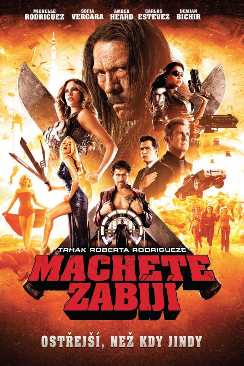 plakát Film Machete zabíjí