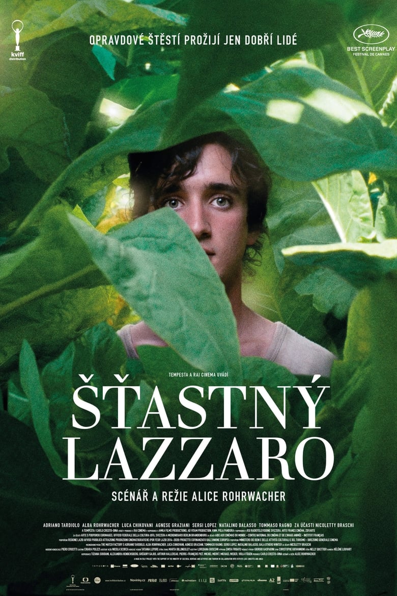 Plakát pro film “Šťastný Lazzaro”