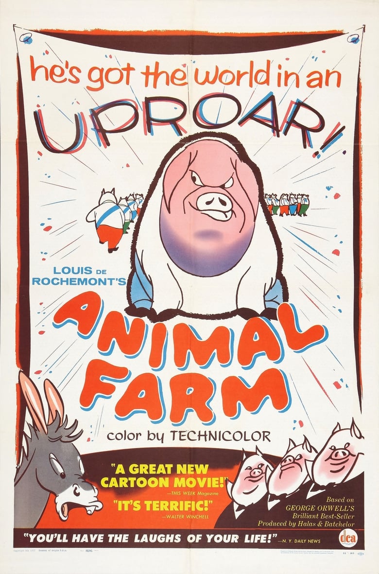Plakát pro film “Farma zvířat”