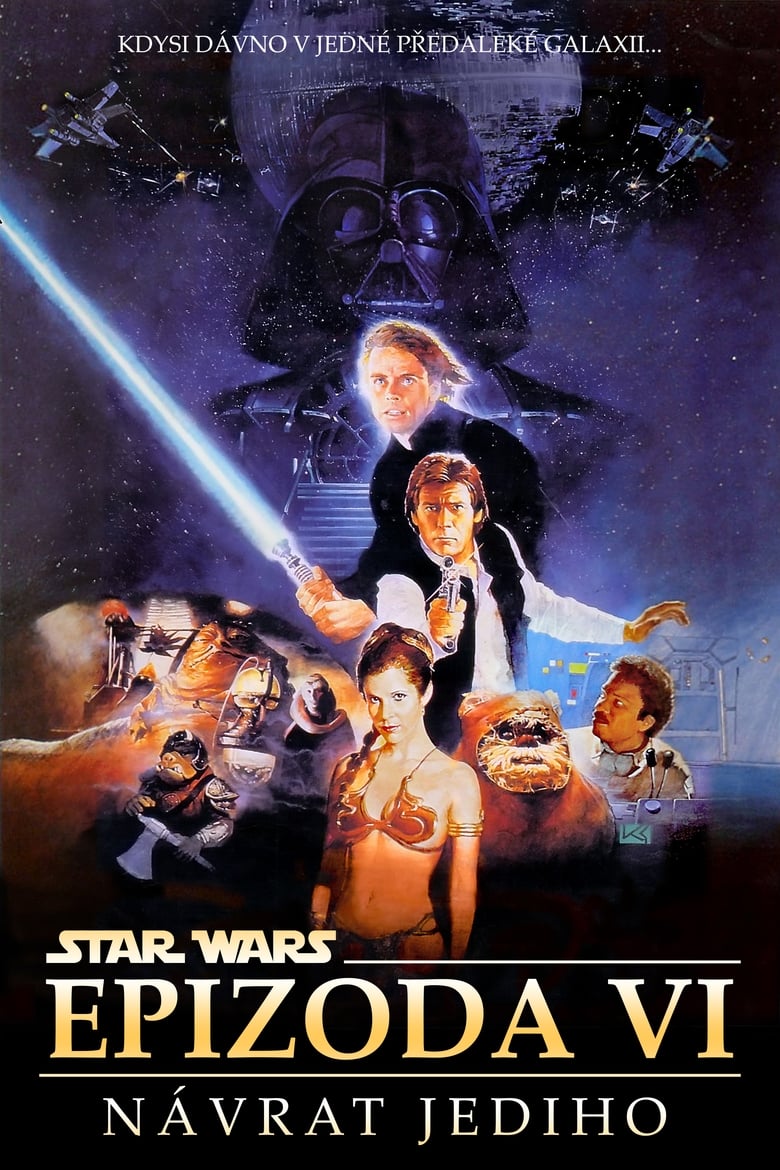 Plakát pro film “Star Wars: Epizoda VI – Návrat Jediho”