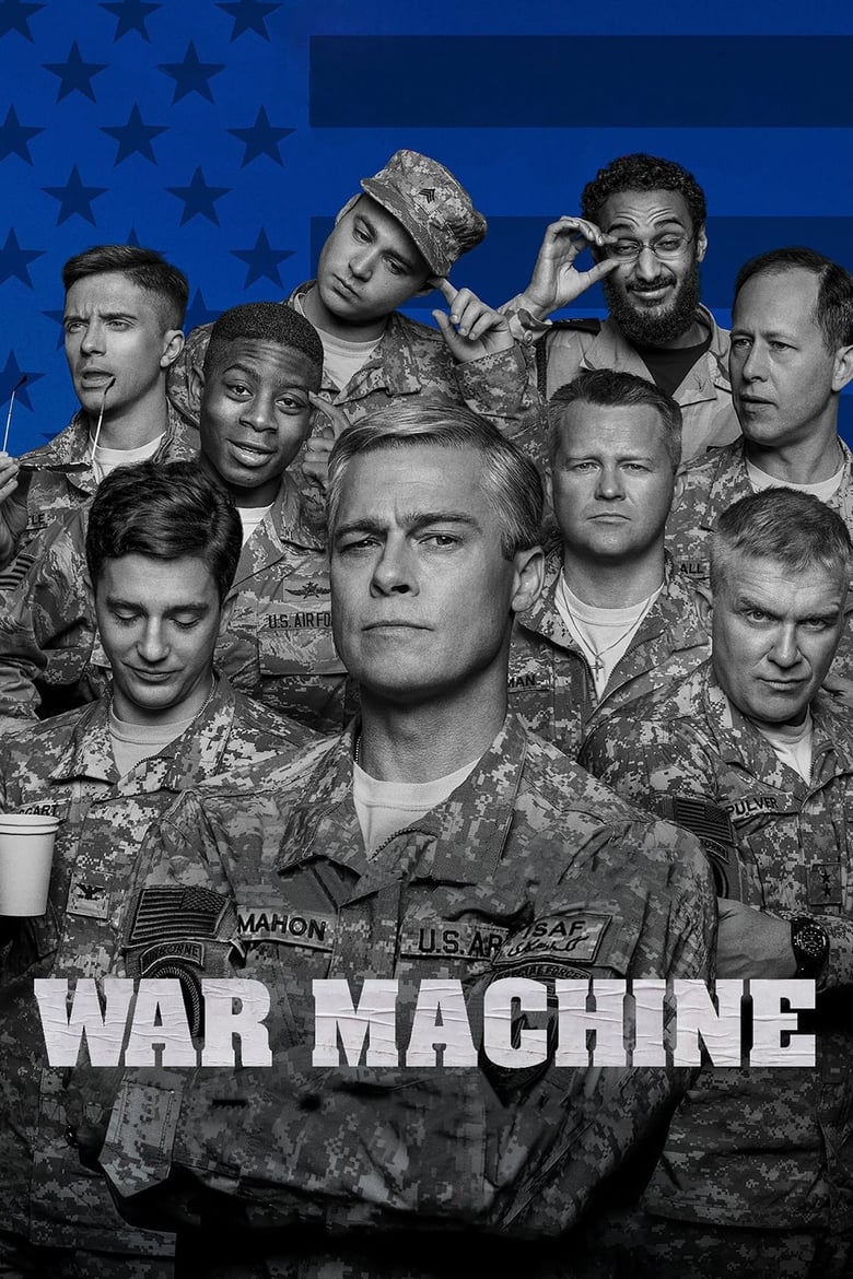 plakát Film War Machine