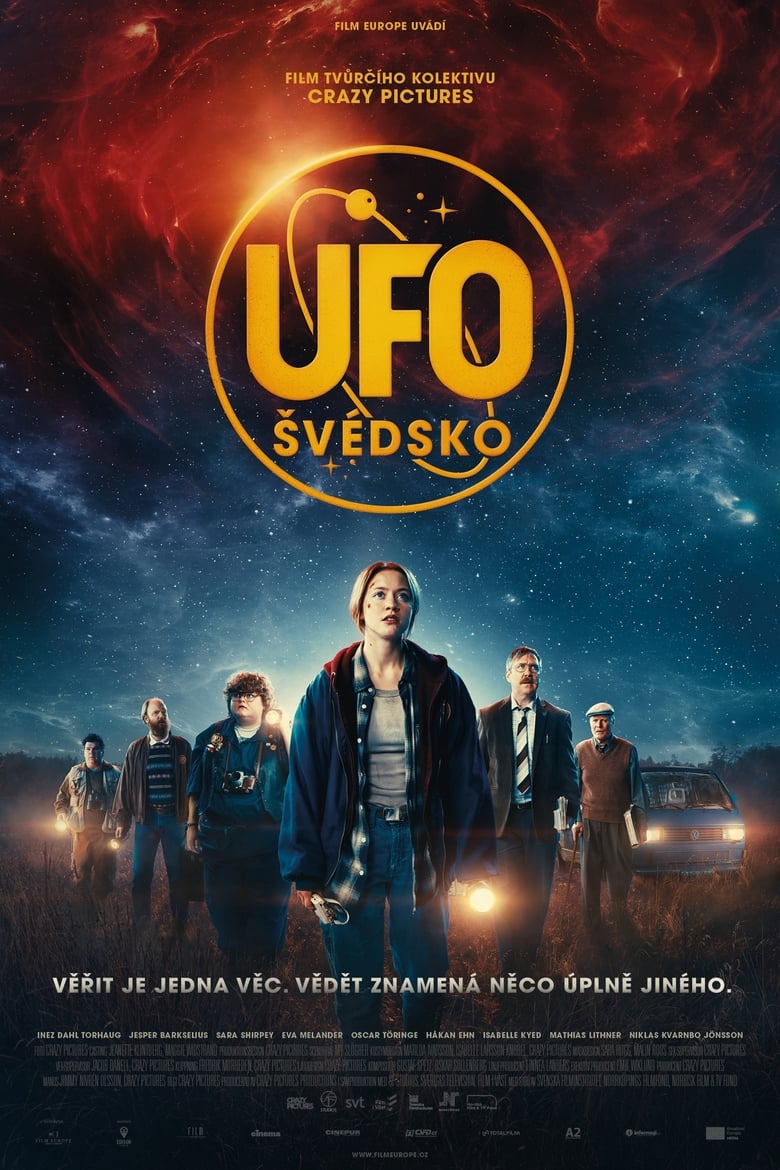 Plakát pro film “UFO Švédsko”