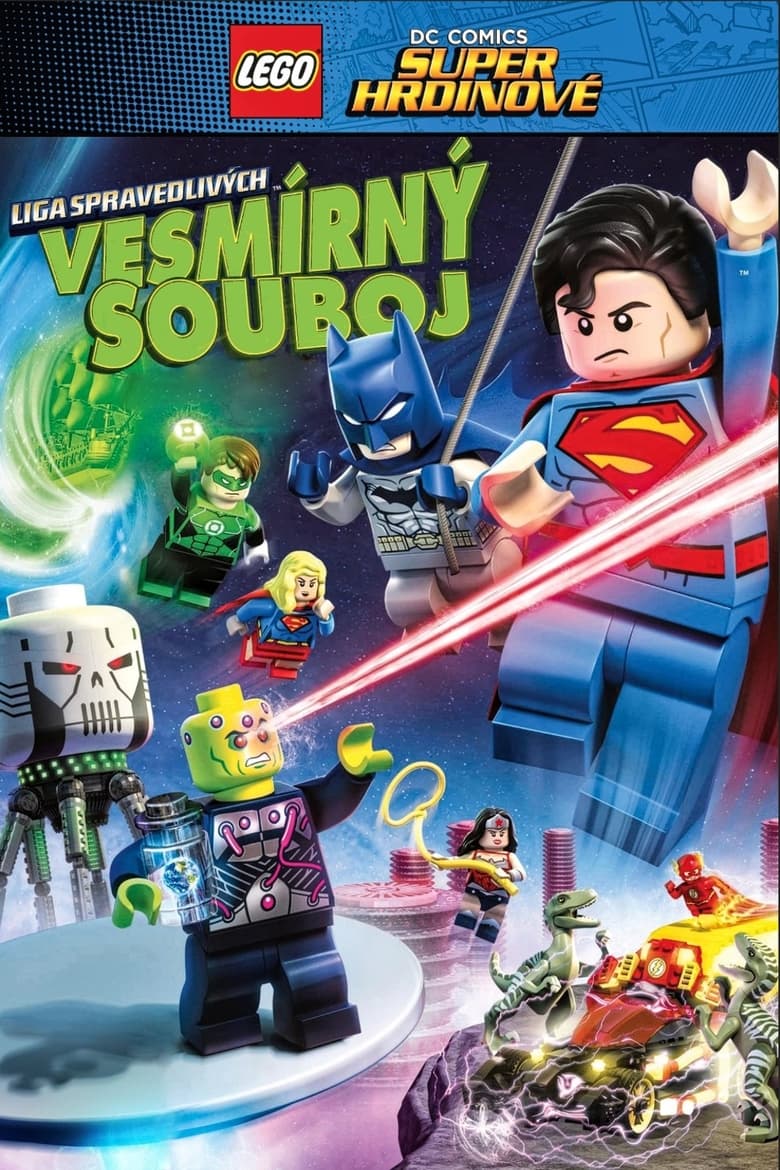 Plakát pro film “Lego DC Super hrdinové: Vesmírný souboj”