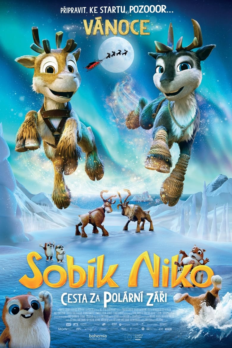 Plakát pro film “Sobík Niko: Cesta za polární záři”