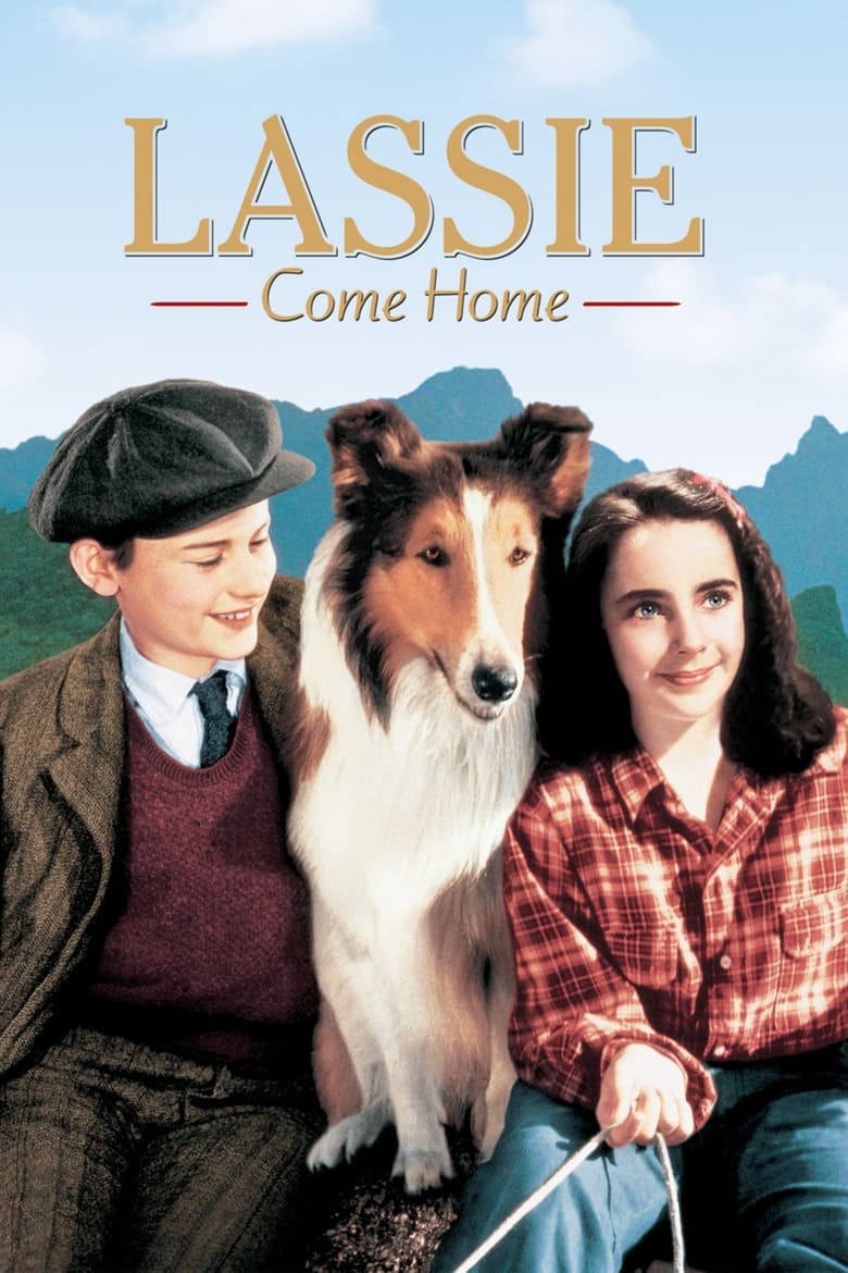 plakát Film Lassie se vrací
