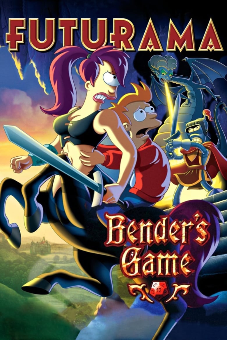 plakát Film Futurama: Benderova hra